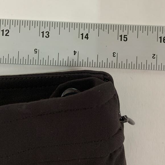 St. John 4 Chocolate Brown Flat Front Side Zip Tapered Trousers Country Club - Picture 6 of 8